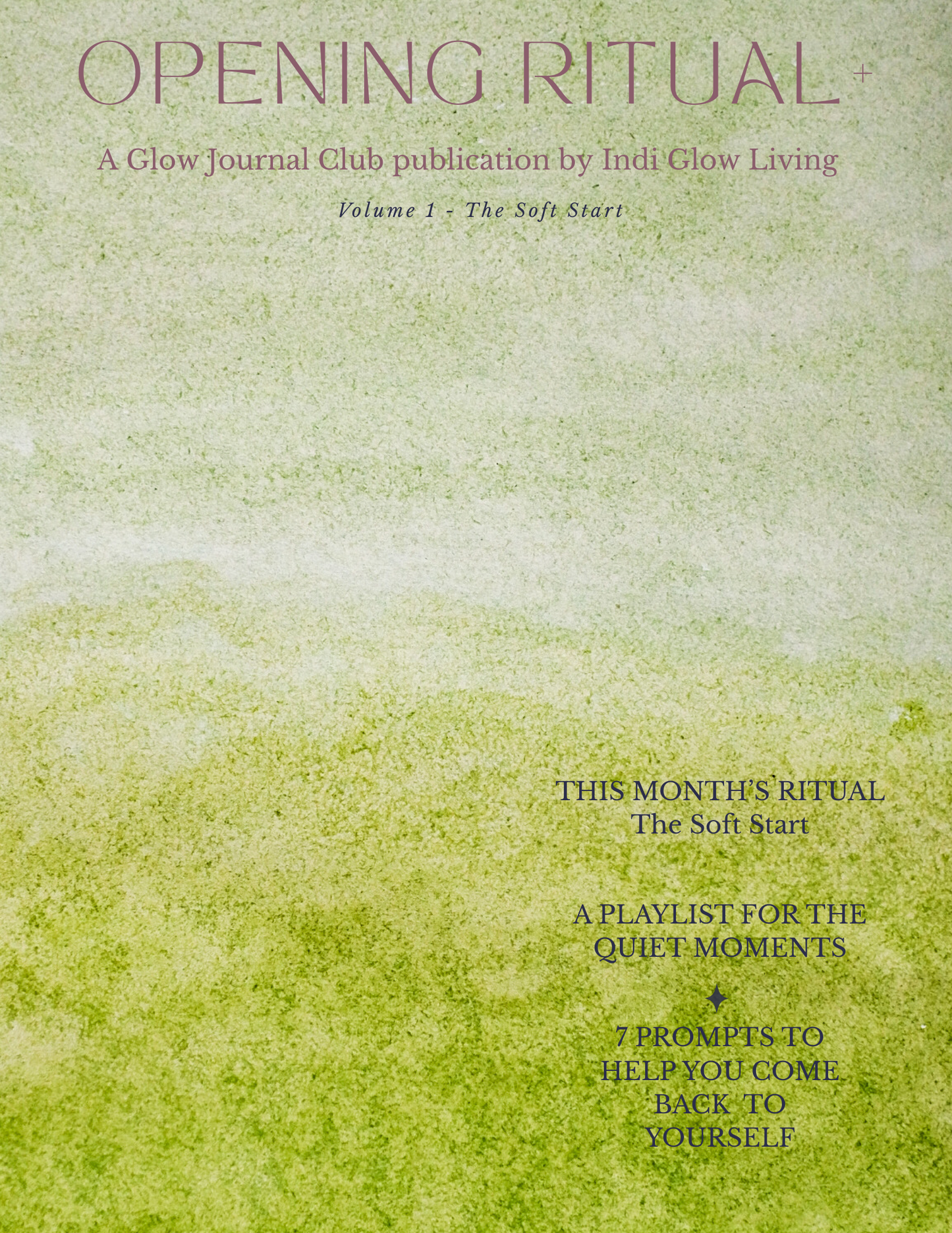 Glow Journal Club - Yearly
